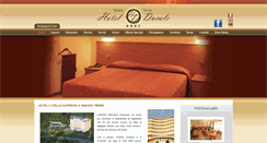 Desktop Screenshot of hotelducale.it